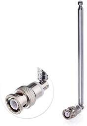 BNC Scanner Antenna - Telescoping, 90* Connector